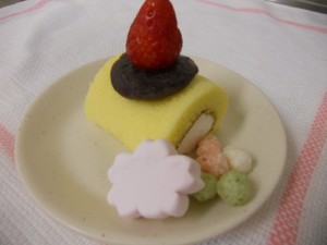 ひな祭りケーキ